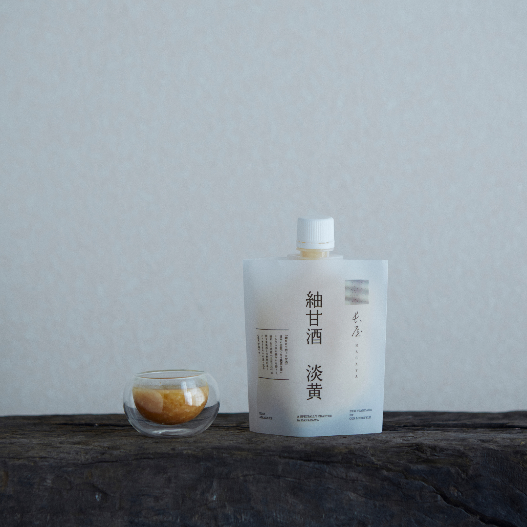 紬甘酒/淡黄 150g